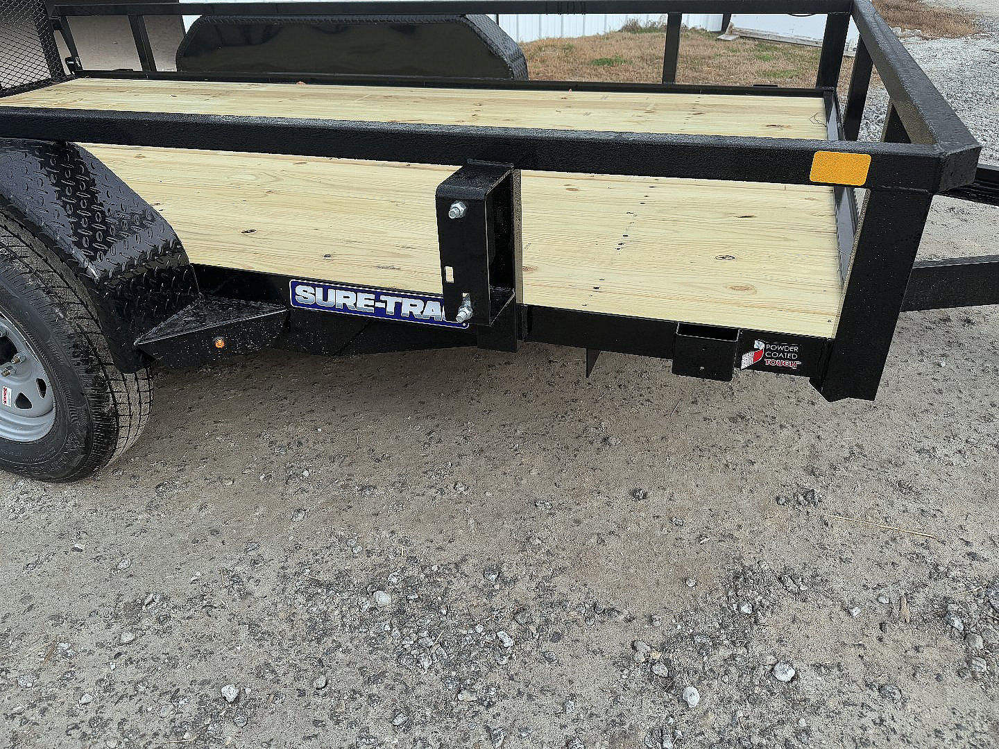 New 2025 Sure-Trac 82"x12' Tandem Axel Utility Trailer