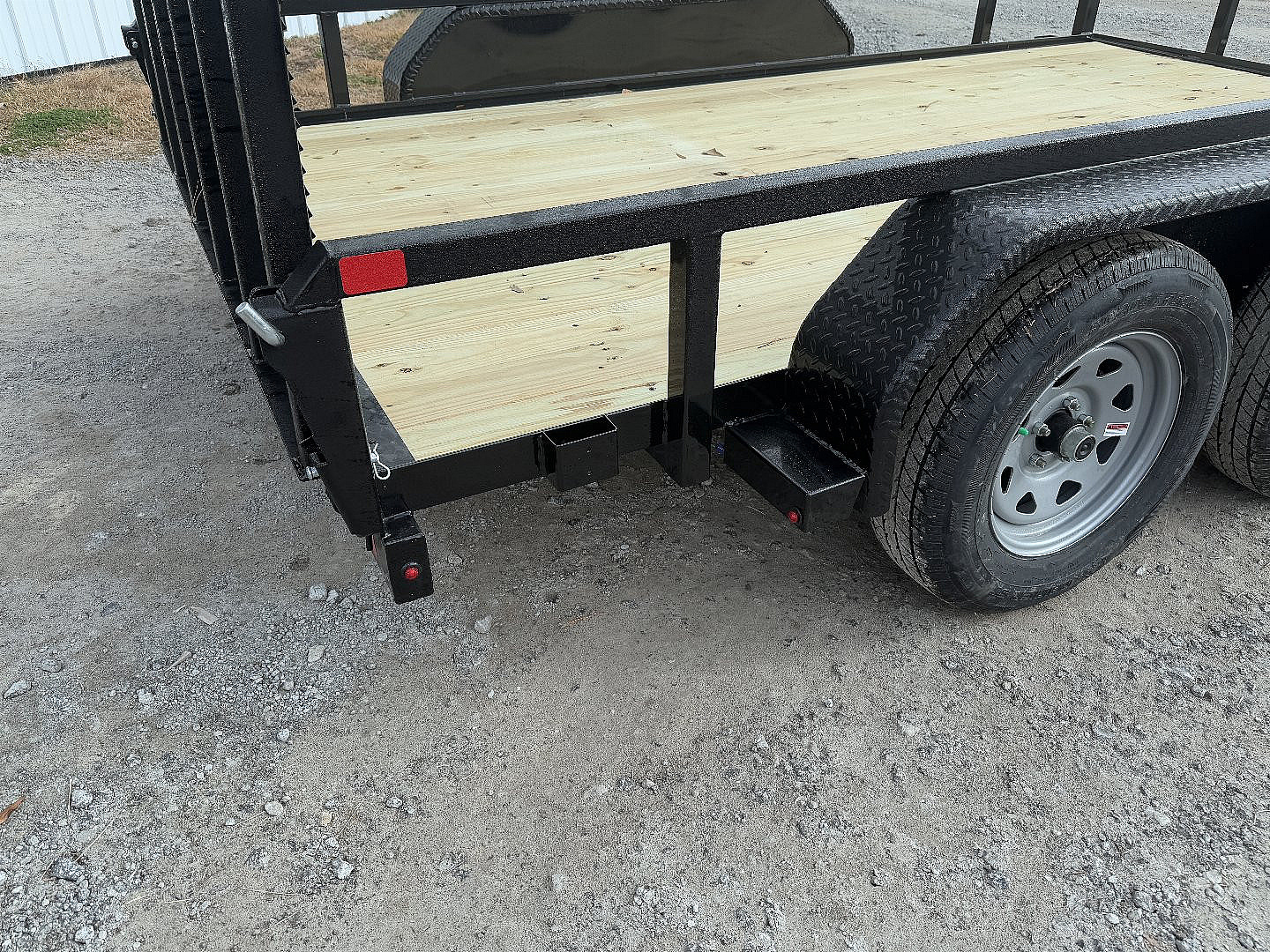 New 2025 Sure-Trac 82"x12' Tandem Axel Utility Trailer