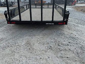 New 2025 Sure-Trac 82"x12' Tandem Axel Utility Trailer