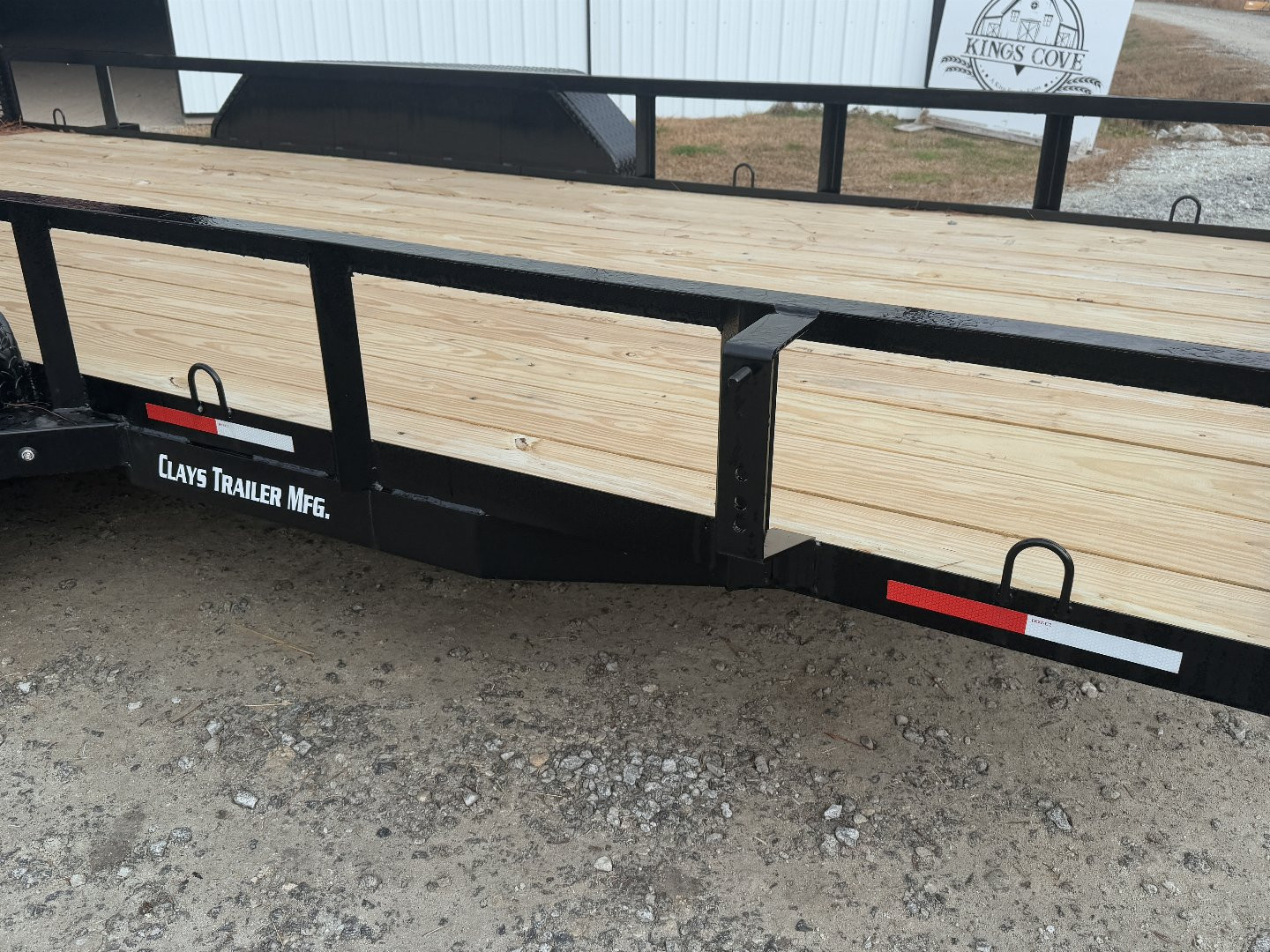 New 2024 Clay's Trailers 7x16 Tandem Axel Utility Trailer