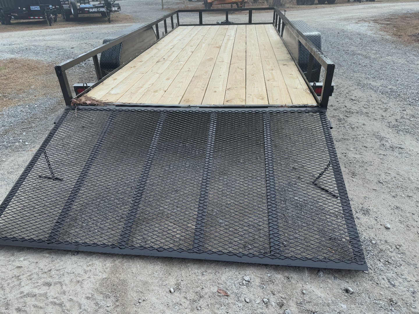 New 2024 Clay's Trailers 7x16 Tandem Axel Utility Trailer