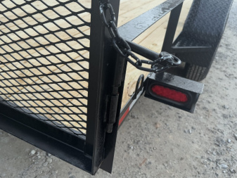New 2024 Clay's Trailers 7x16 Tandem Axel Utility Trailer