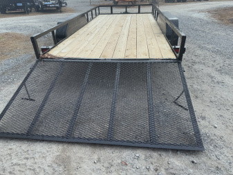 New 2024 Clay's Trailers 7x16 Tandem Axel Utility Trailer