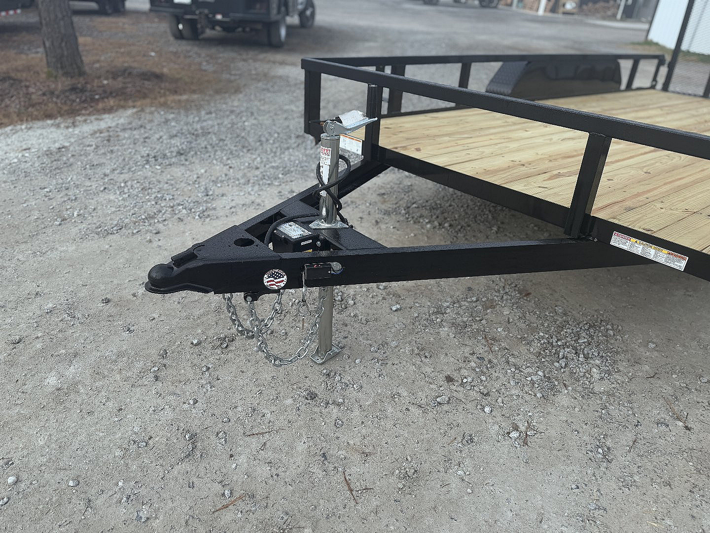 New 2025 Sure-Trac 82"x14' Tandem Axel Utility Trailer