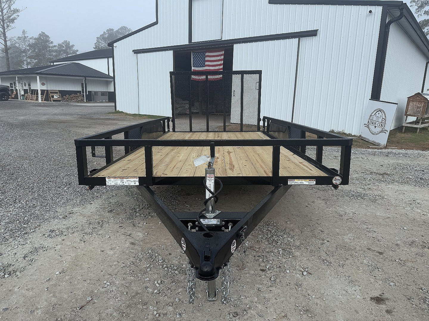 New 2025 Sure-Trac 82"x14' Tandem Axel Utility Trailer