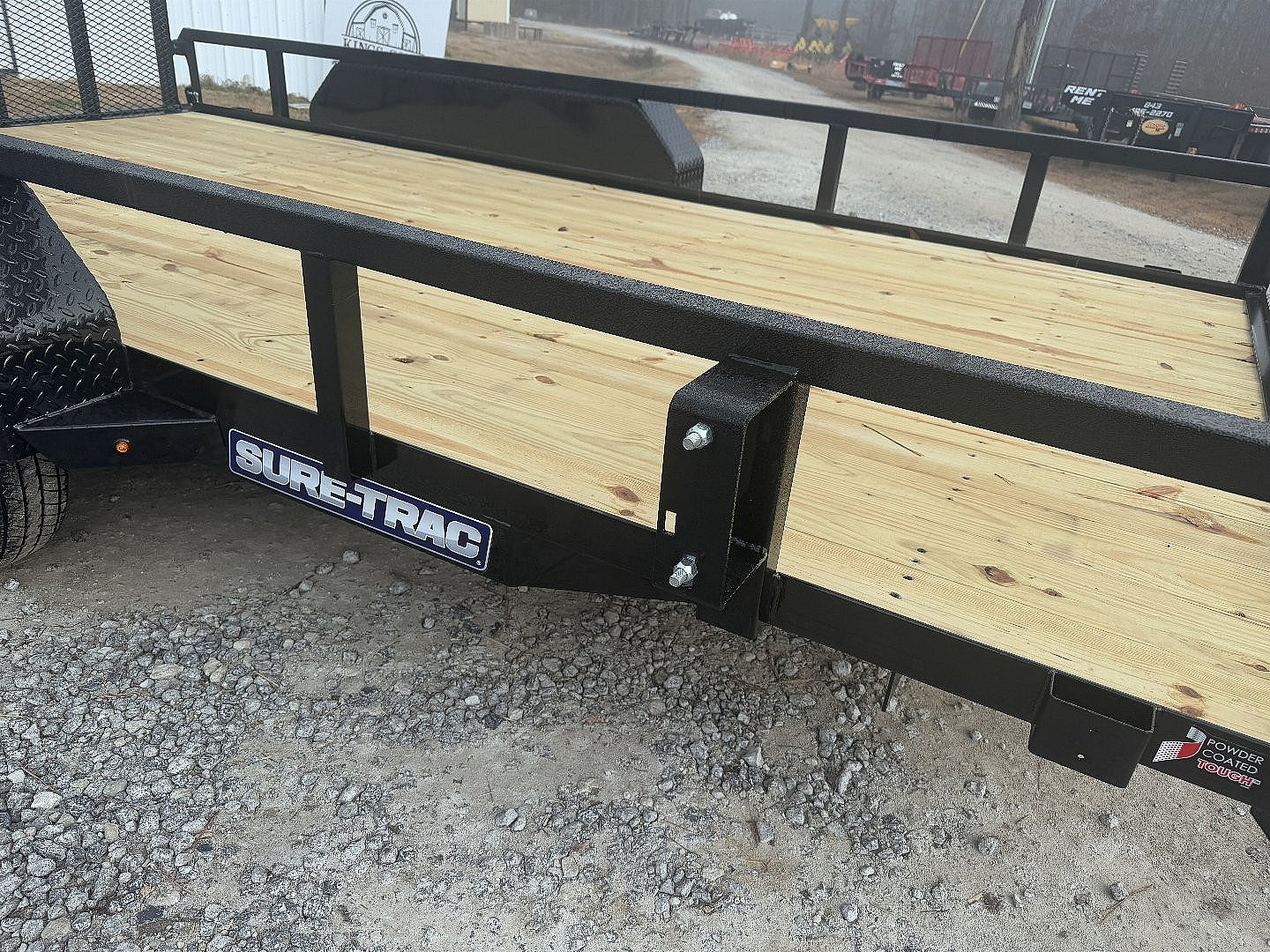 New 2025 Sure-Trac 82"x14' Tandem Axel Utility Trailer