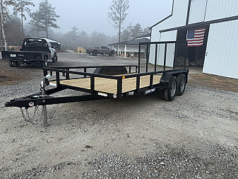 New 2025 Sure-Trac 82 x14' Tandem Axel Utility Trailer