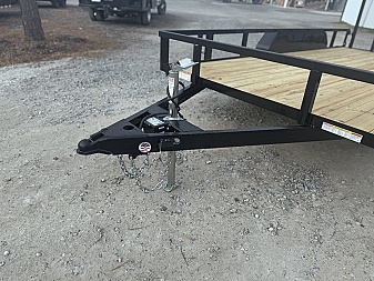 New 2025 Sure-Trac 82"x14' Tandem Axel Utility Trailer