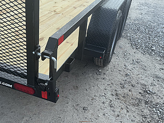 New 2025 Sure-Trac 82"x14' Tandem Axel Utility Trailer