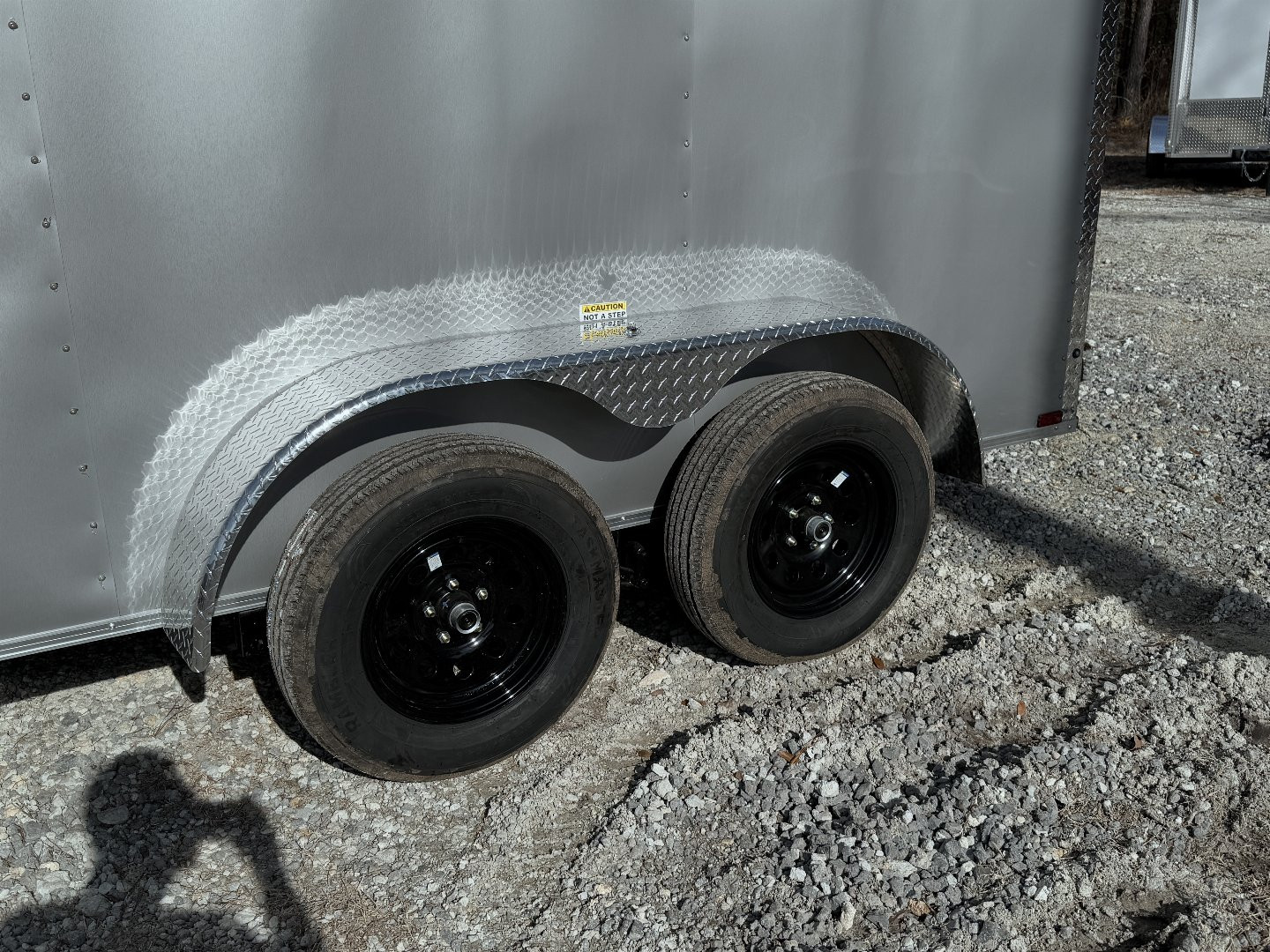 New 2025 Arising 6x12 V-Nose Dual Axel Cargo / Enclosed Trailer
