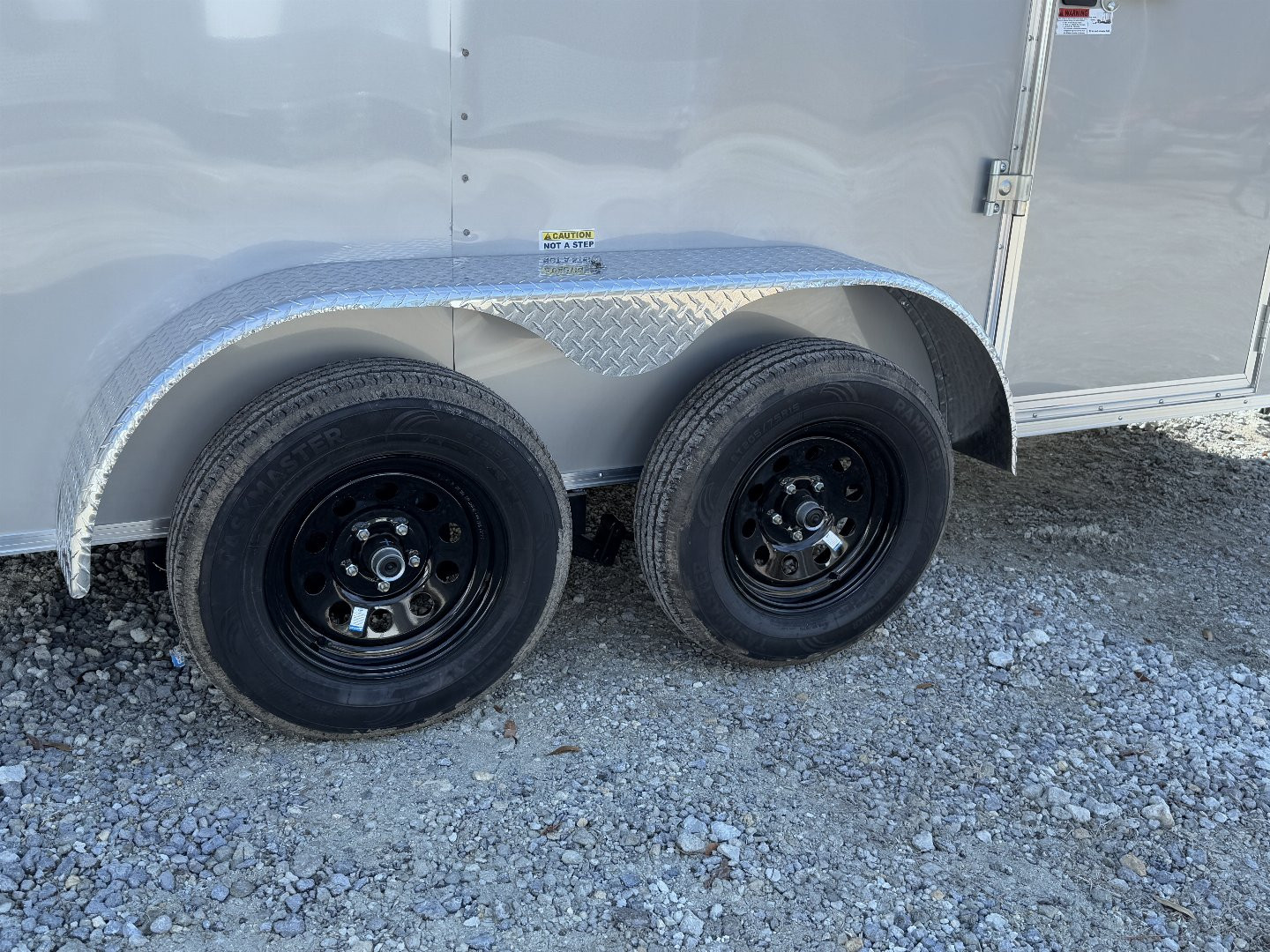 New 2025 Arising 6x12 V-Nose Dual Axel Cargo / Enclosed Trailer