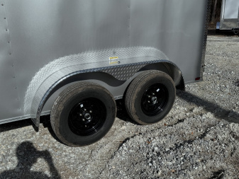 New 2025 Arising 6x12 V-Nose Dual Axel Cargo / Enclosed Trailer