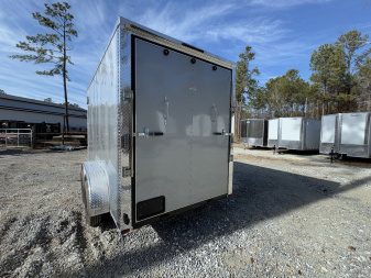 New 2025 Arising 6x12 V-Nose Dual Axel Cargo / Enclosed Trailer