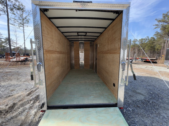New 2025 Arising 6x12 V-Nose Dual Axel Cargo / Enclosed Trailer