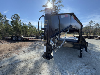 New 2024 Sure-Trac 8.5x20+5 HD Low profile Gooseneck 14K Equipment Trailer