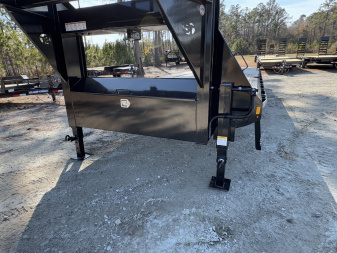 New 2024 Sure-Trac 8.5x20+5 HD Low profile Gooseneck 14K Equipment Trailer