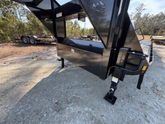 New 2024 Sure-Trac 8.5x20+5 HD Low profile Gooseneck 14K Equipment Trailer