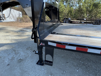 New 2024 Sure-Trac 8.5x20+5 HD Low profile Gooseneck 14K Equipment Trailer