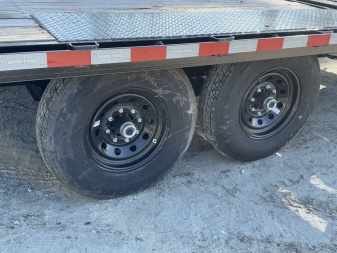 New 2024 Sure-Trac 8.5x20+5 HD Low profile Gooseneck 14K Equipment Trailer