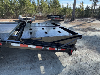 New 2024 Sure-Trac 8.5x20+5 HD Low profile Gooseneck 14K Equipment Trailer