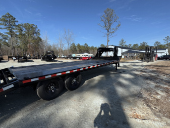New 2024 Sure-Trac 8.5x20+5 HD Low profile Gooseneck 14K Equipment Trailer