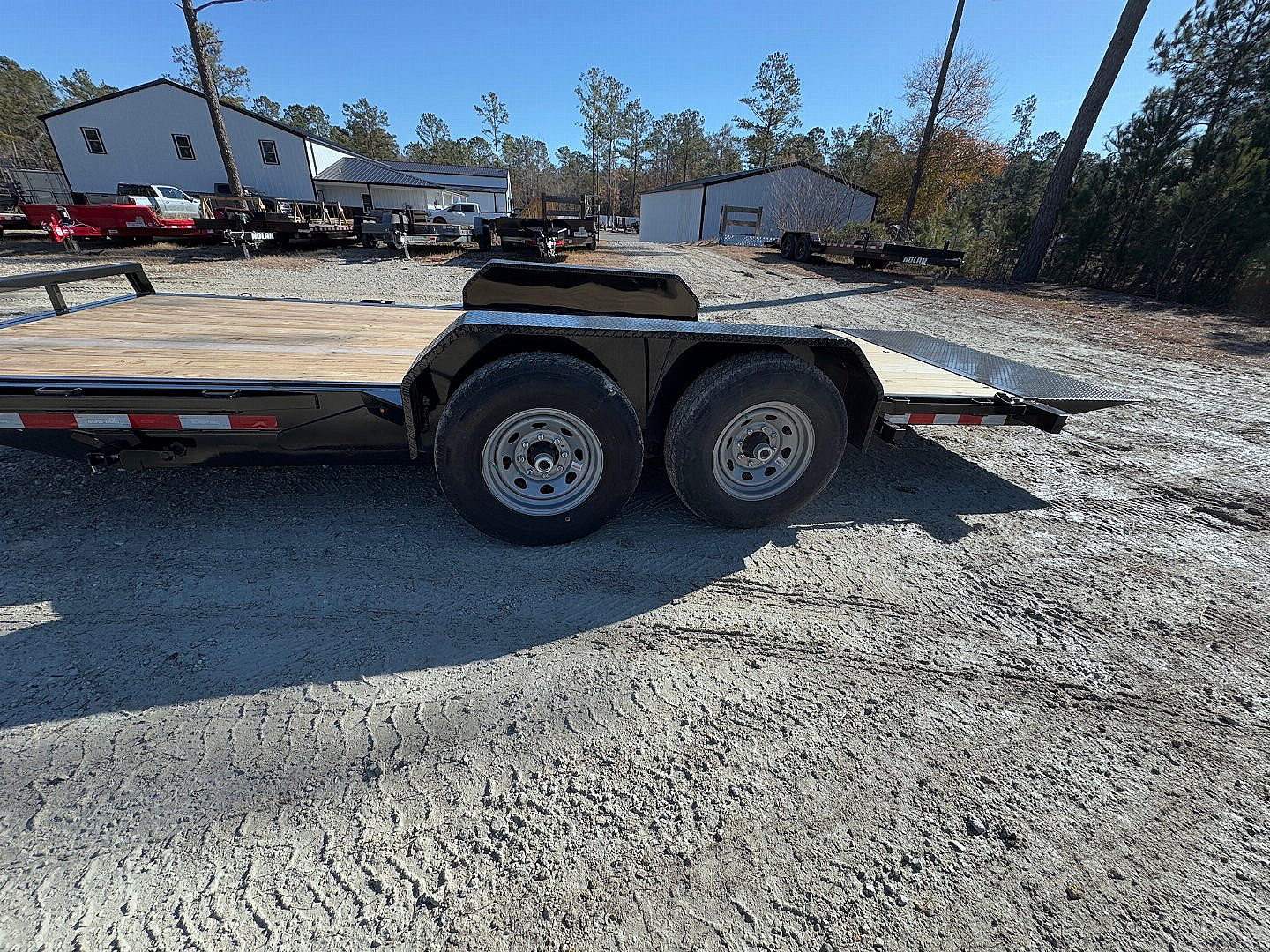 New 2025 Sure-Trac 7 x 18 Tilt Bed Equipment Trailer, 14K Tilt