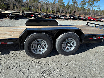 New 2025 Sure-Trac 7 x 18 Tilt Bed Equipment Trailer, 14K Tilt