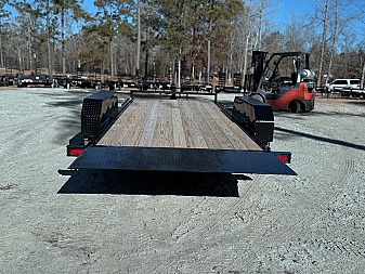 New 2025 Sure-Trac 7 x 18 Tilt Bed Equipment Trailer, 14K Tilt