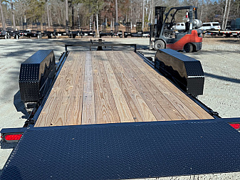New 2025 Sure-Trac 7 x 18 Tilt Bed Equipment Trailer, 14K Tilt