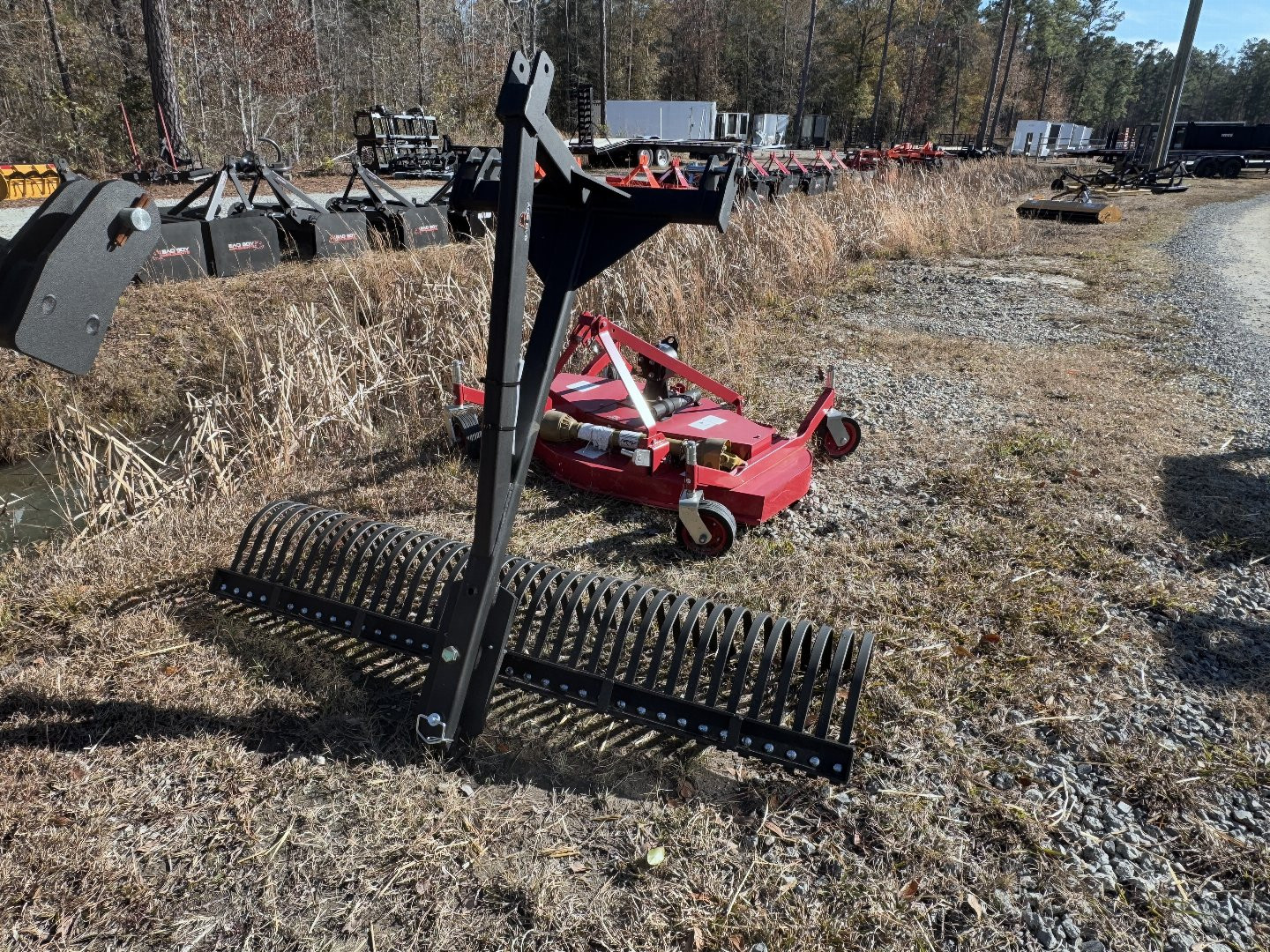 New 2025 Bad Boy 6ft Landscape Rake