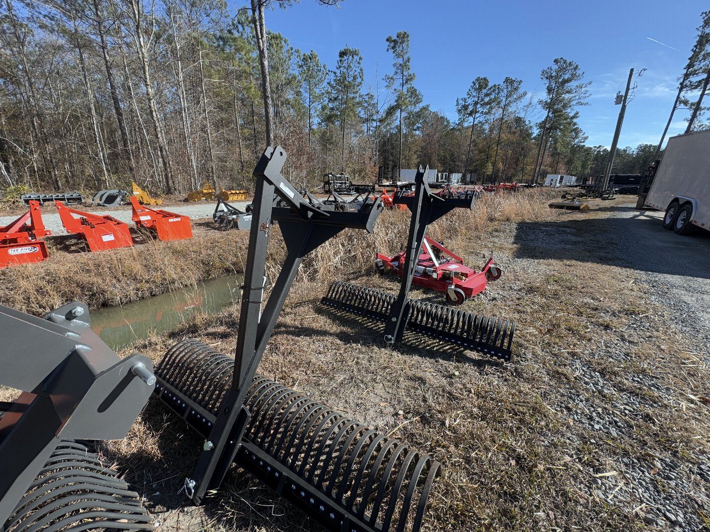 New 2025 Bad Boy 4ft Landscape Rake