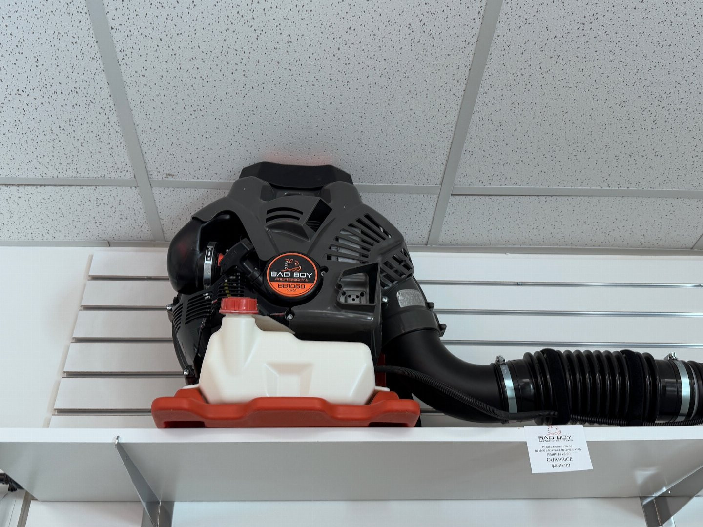 New 2025 Bad Boy 1060 Backpack Blower-Gas