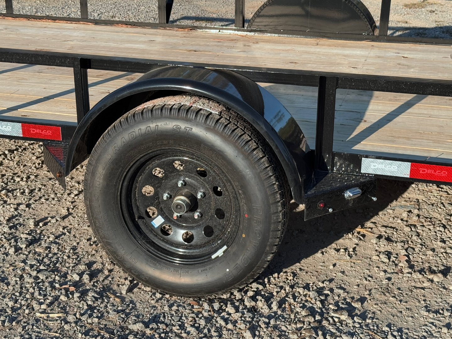 New Rental 2024 Delco 83"X14" UTILITY SINGLE AXLE 3K Utility Trailer
