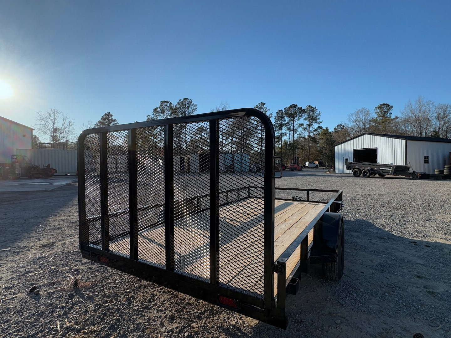 New Rental 2024 Delco 83"X14" UTILITY SINGLE AXLE 3K Utility Trailer