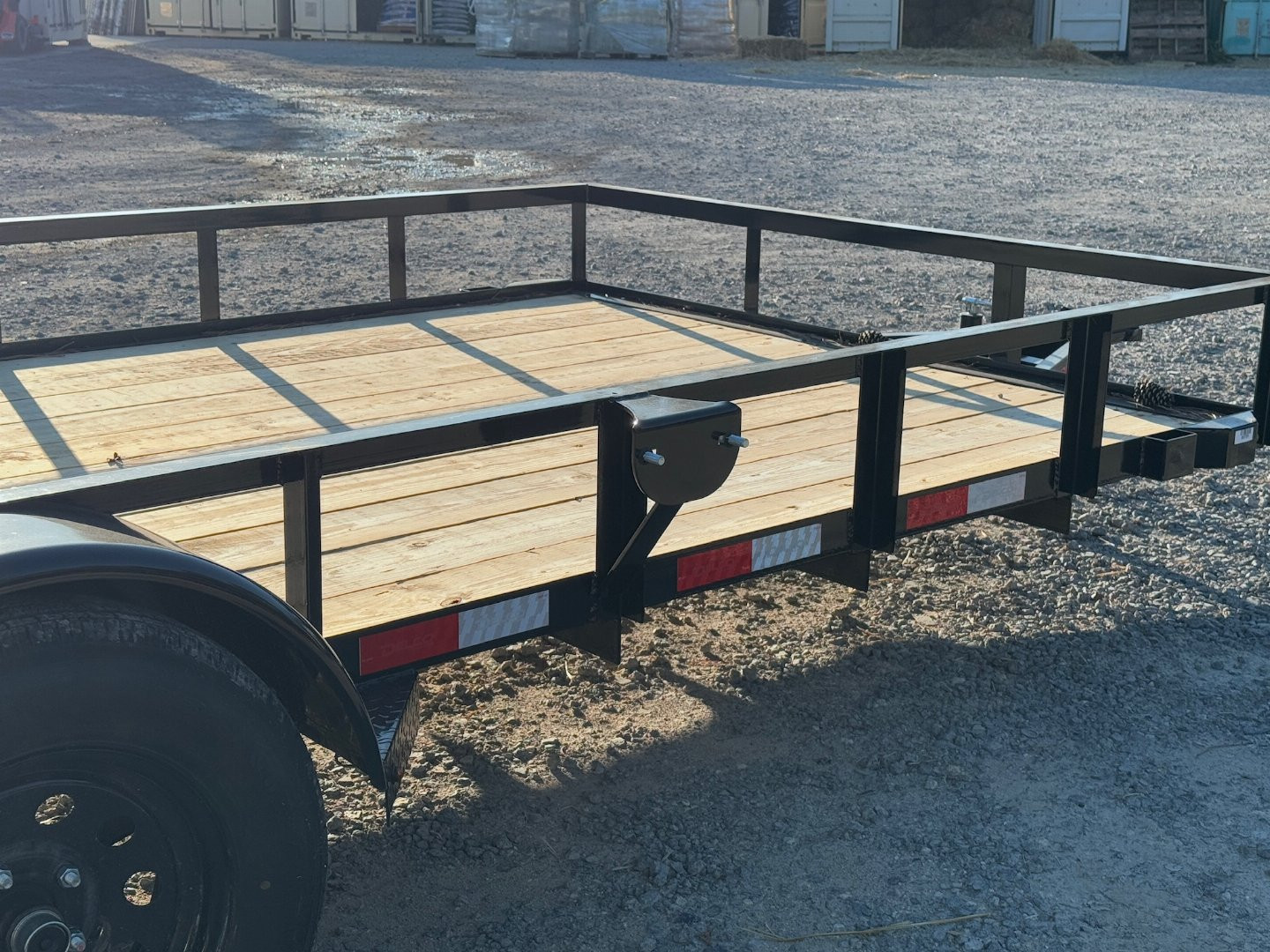 New Rental 2024 Delco 83"X14" UTILITY SINGLE AXLE 3K Utility Trailer