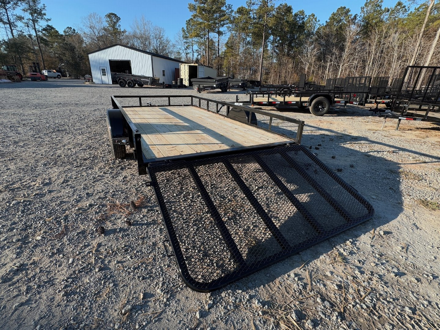 New Rental 2024 Delco 83"X14" UTILITY SINGLE AXLE 3K Utility Trailer
