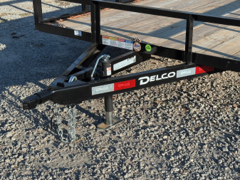 New Rental 2024 Delco 83"X14" UTILITY SINGLE AXLE 3K Utility Trailer