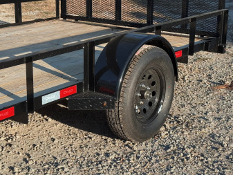 New Rental 2024 Delco 83"X14" UTILITY SINGLE AXLE 3K Utility Trailer