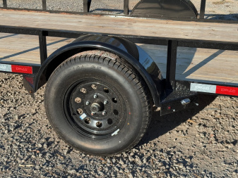 New Rental 2024 Delco 83"X14" UTILITY SINGLE AXLE 3K Utility Trailer