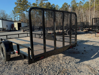 New Rental 2024 Delco 83"X14" UTILITY SINGLE AXLE 3K Utility Trailer