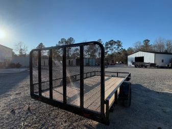 New Rental 2024 Delco 83"X14" UTILITY SINGLE AXLE 3K Utility Trailer