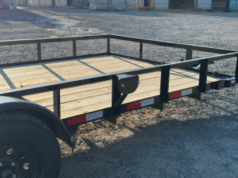 New Rental 2024 Delco 83"X14" UTILITY SINGLE AXLE 3K Utility Trailer