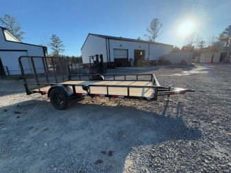 New Rental 2024 Delco 83"X14" UTILITY SINGLE AXLE 3K Utility Trailer