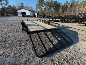 New Rental 2024 Delco 83"X14" UTILITY SINGLE AXLE 3K Utility Trailer