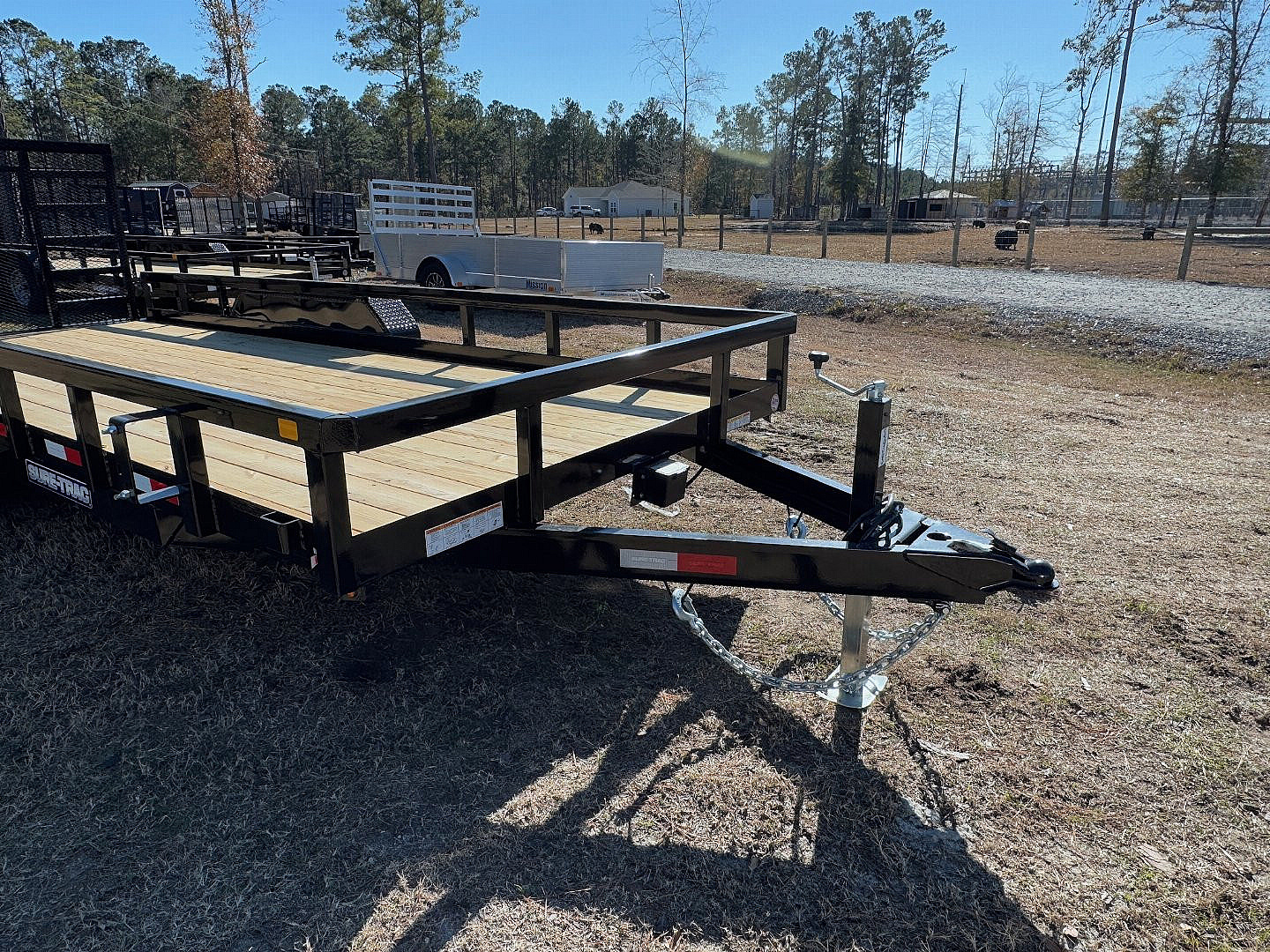 New 2025 Sure-Trac 7x18 10K Dual Axel Utility Trailer