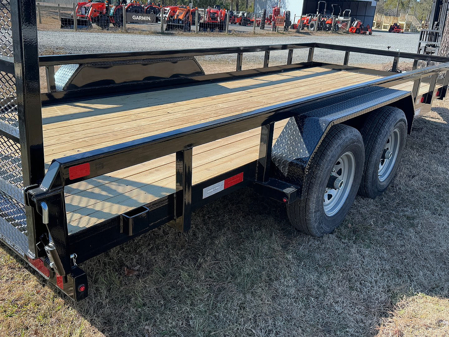 New 2025 Sure-Trac 7x18 10K Dual Axel Utility Trailer