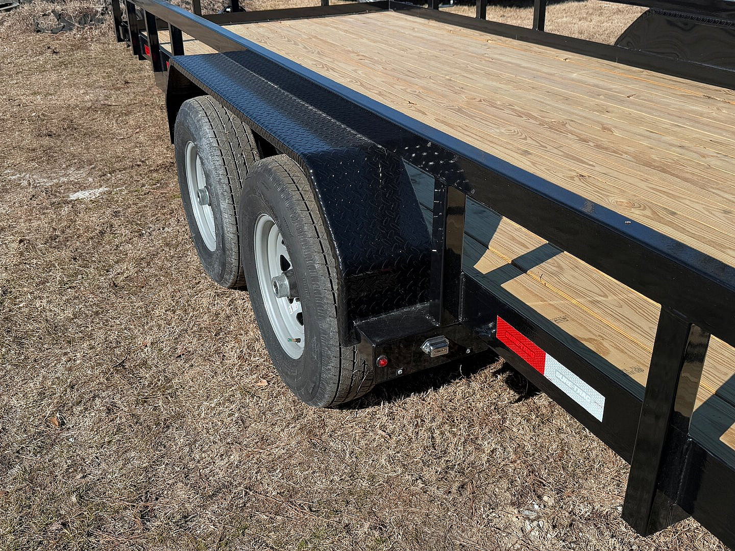 New 2025 Sure-Trac 7x18 10K Dual Axel Utility Trailer