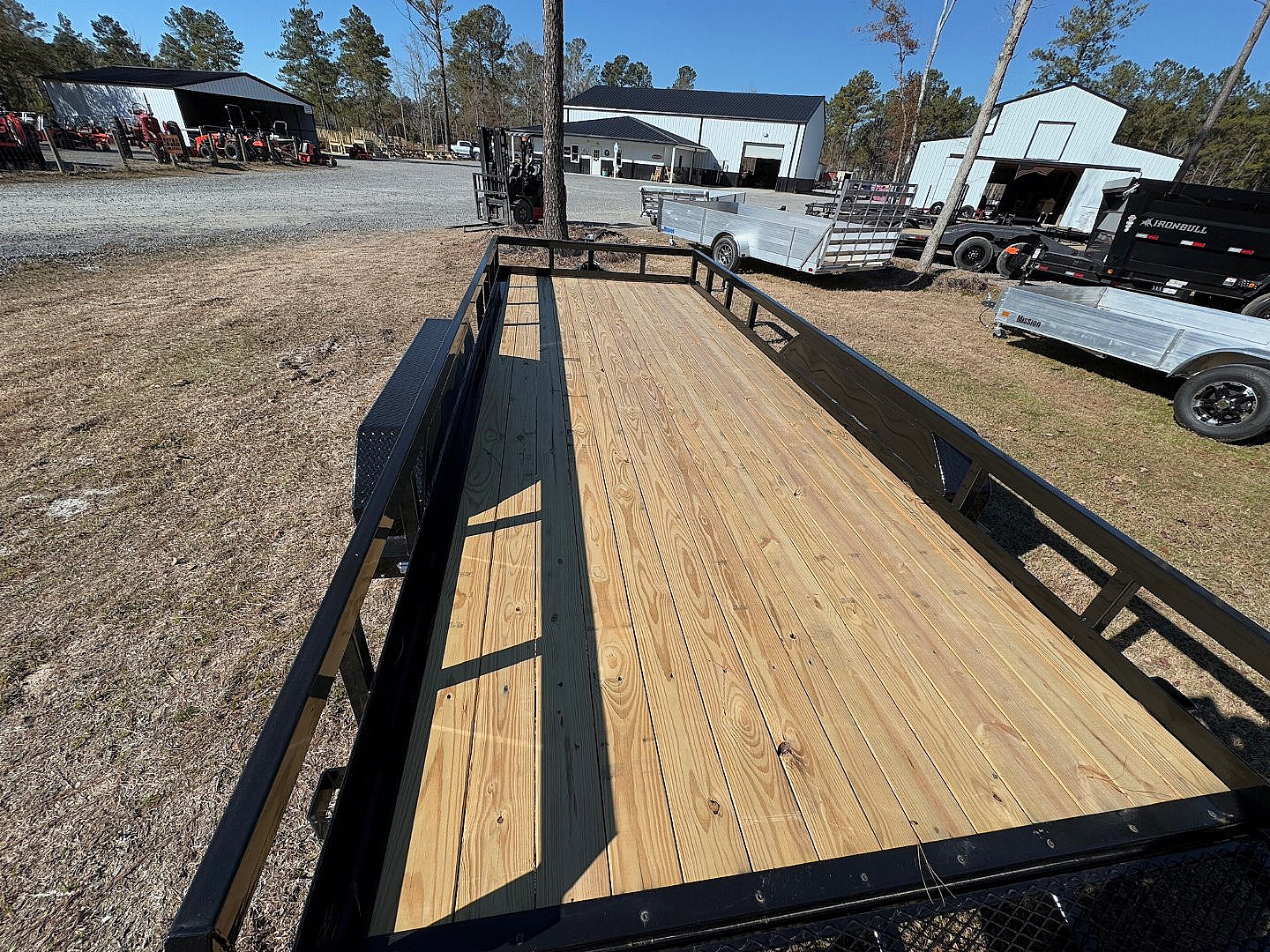 New 2025 Sure-Trac 7x18 10K Dual Axel Utility Trailer
