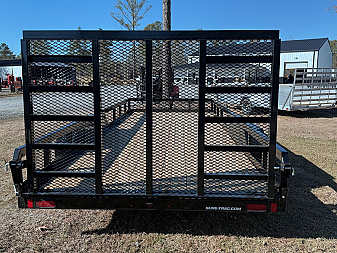New 2025 Sure-Trac 7x18 10K Dual Axel Utility Trailer