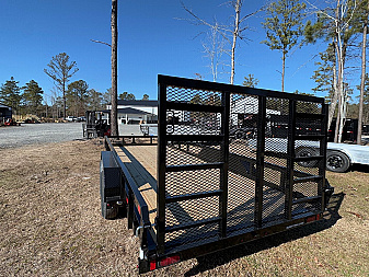 New 2025 Sure-Trac 7x18 10K Dual Axel Utility Trailer